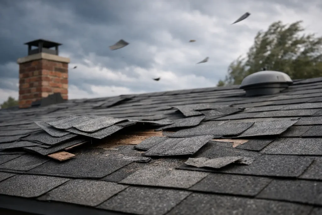 7 Signs of Wind Damage on Roof