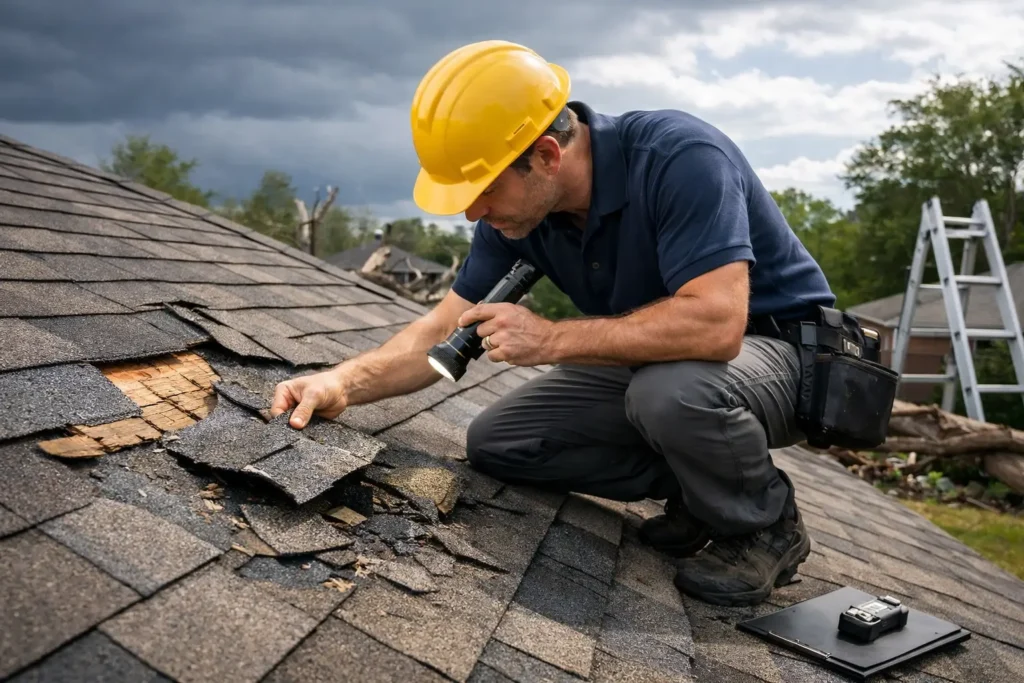 Roof Inspection After Storm Damage