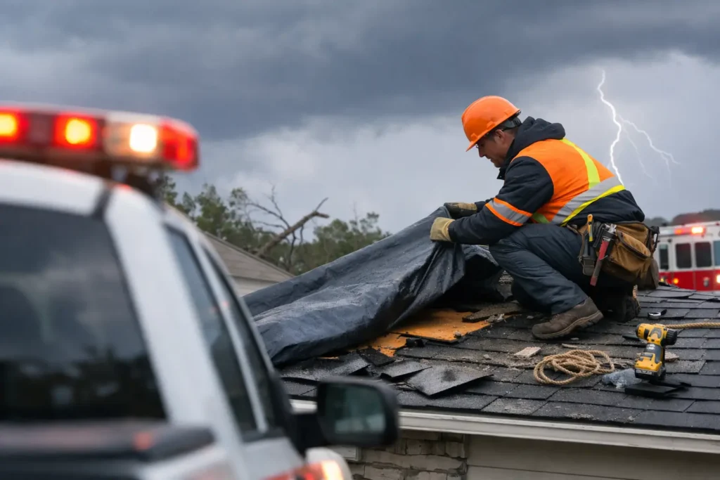 Cicero Emergency Roof Service When Damage Hits