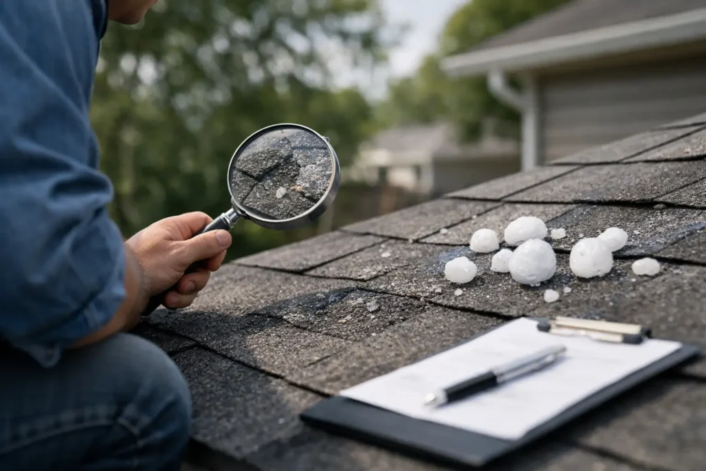 A Homeowner's Guide to Hail Damage Evidence