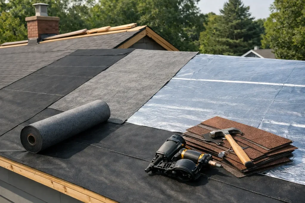 Best Roofing Underlayment Types for NY Homes