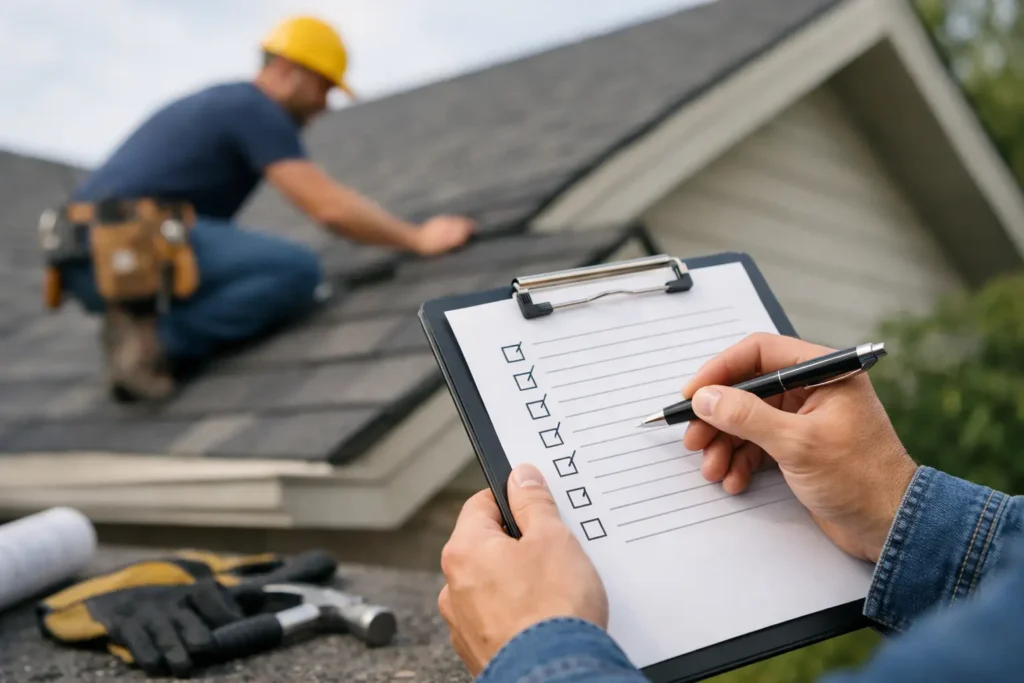 Roofing Contractor Review Checklist for Homeowners