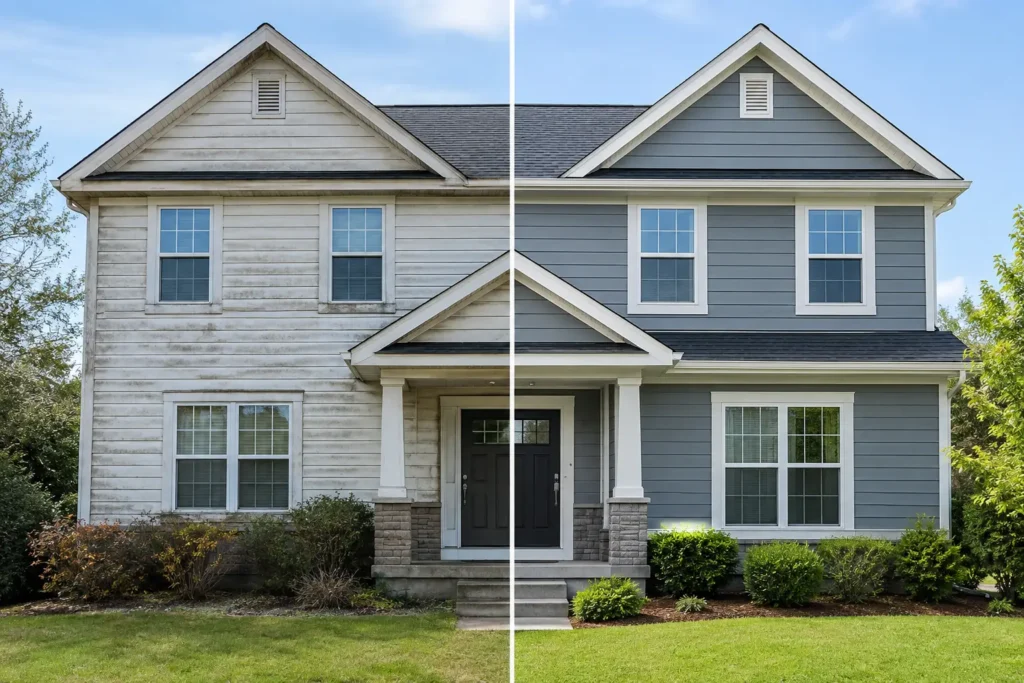 Siding Replacement Before After: What Changes Most